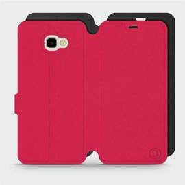 Phone Case Samsung Galaxy J4 Plus 2018 - Design Red with Black