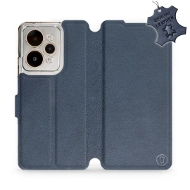 Phone Case Realme 15 Pro 5G - Design Blue Leather