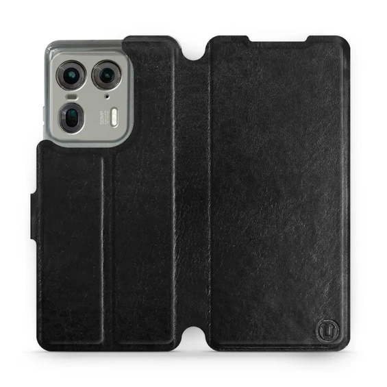 Hülle für Motorola Edge 50 Ultra - Farbe Black&Orange