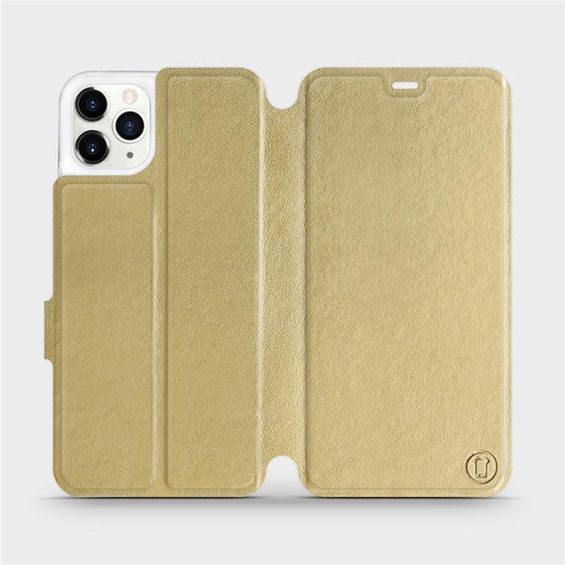 Etui do Apple iPhone 11 Pro Max - wzór Gold&Gray