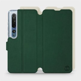 Phone Case Xiaomi Mi 10 - Design Green with Platinum