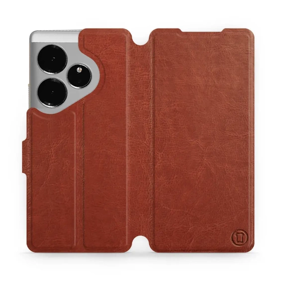 Phone Case Realme GT 6 - Design Brown&Gray