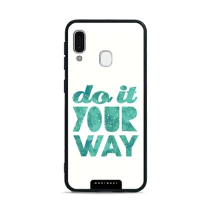 Phone Glossy Case Samsung Galaxy A20e - Design G080G