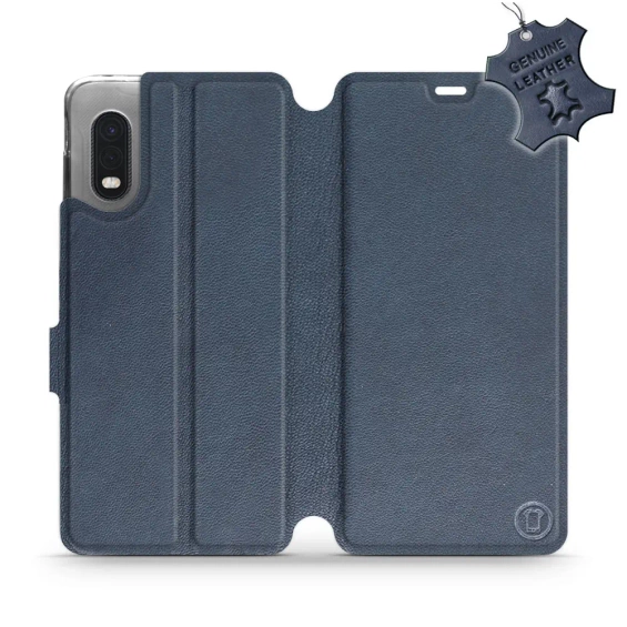 Phone Case Samsung Galaxy Xcover Pro - Design Blue Leather