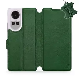 Hülle für OPPO Reno 10 Pro 5G - Farbe Green Leather
