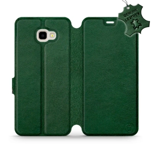 Phone Case Samsung Galaxy J4 Plus 2018 - Design Green Leather