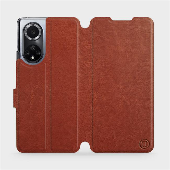 Phone Case Huawei Nova 9 - Design Brown&Orange