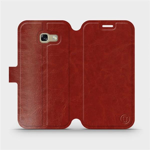 Etui do Samsung Galaxy A3 2017 - wzór Brown&Orange