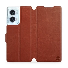 Phone Case Motorola Edge 50 Fusion - Design Brown&Gray