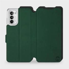 Phone Case Motorola Moto G82 5G - Design Green with Black