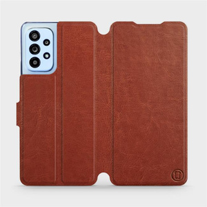 Etui do Samsung Galaxy A53 5G - wzór Brown&Orange