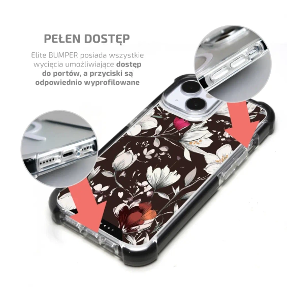 Case MagSafe Elite Bumper for Apple iPhone 15 Pro Max - Design DP72D