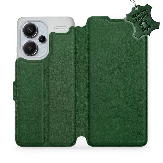 Hülle für Xiaomi Redmi Note 13 PRO Plus - Farbe Green Leather