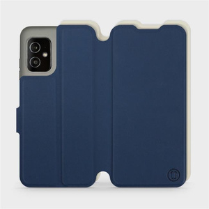 Phone Case Asus Zenfone 8 - Design Navy with Platinum