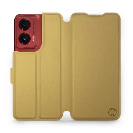 Etui do Motorola Moto G35 5G - wzór Gold&Orange