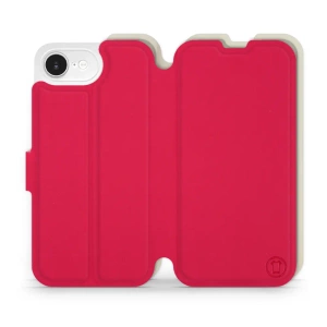 Phone Case Apple iPhone 16e - Design Red with Platinum