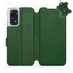 Phone Case Xiaomi POCO M4 Pro 4G - Design Green Leather
