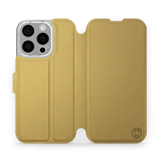 Phone Case Apple iPhone 16 Pro - Design Gold&Gray