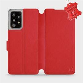 Phone Case Samsung Galaxy A52 - Design Red Leather