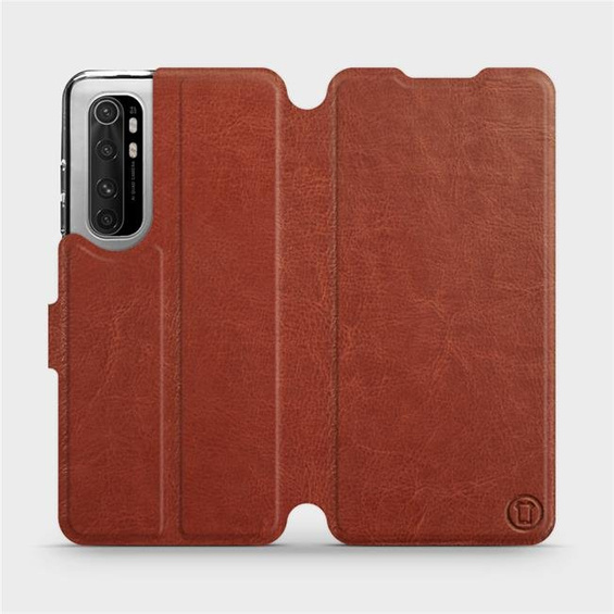 Etui do Xiaomi Mi Note 10 Lite - wzór Brown&Gray