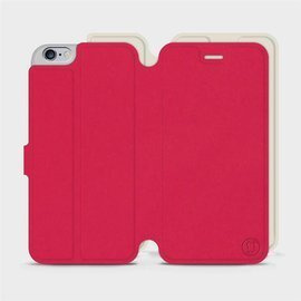 Phone Case Apple iPhone 6s Plus - Design Red with Platinum