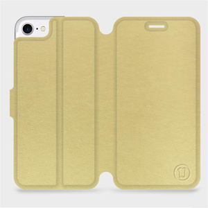 Phone Case Apple iPhone SE 2022 - Design Gold&Orange