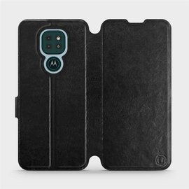 Etui do Motorola Moto G9 Play - wzór Black&Orange