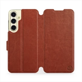 Phone Case Samsung Galaxy S24 FE - Design Brown&Gray