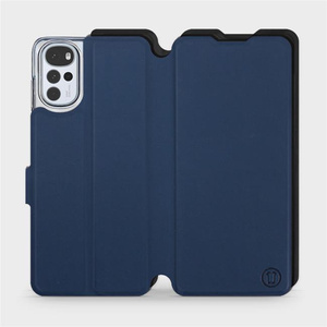 Phone Case Motorola Moto G22 - Design Navy with Black