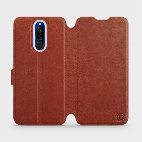 Etui do Xiaomi Redmi 8 - wzór Brown&Gray