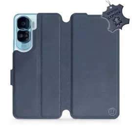 Hülle für Huawei Honor 90 Lite - Farbe Blue Leather