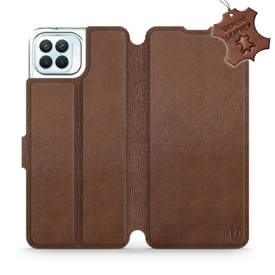 Phone Case OPPO Reno 4 Lite - Design Brown Leather