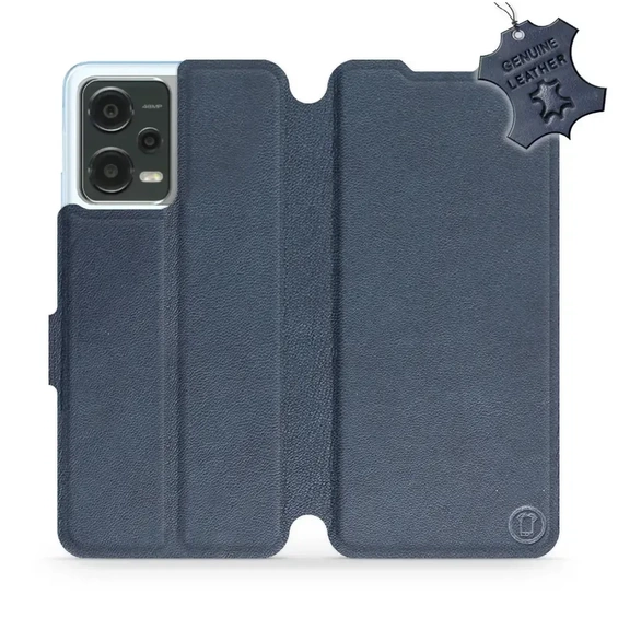 Phone Case Xiaomi POCO X5 5G - Design Blue Leather
