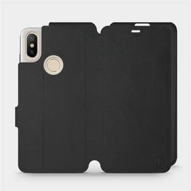 Phone Case Xiaomi Mi A2 - Design Black with Black