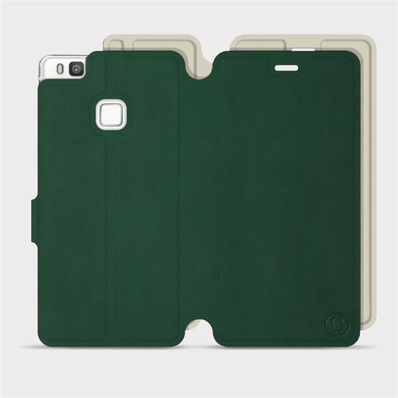 Phone Case Huawei P9 Lite - Design Green with Platinum