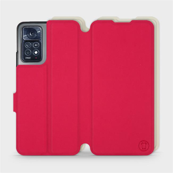 Phone Case Xiaomi Redmi Note 11 Pro 5G - Design Red with Platinum
