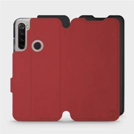 Phone Case Xiaomi Redmi Note 8 2021 - Design Dark Red with Black