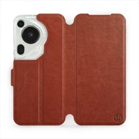 Phone Case Huawei Pura 70 Ultra - Design Brown&Orange