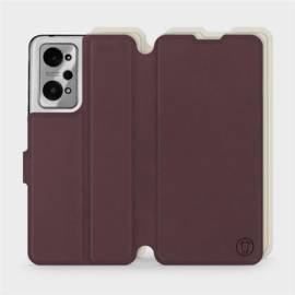 Phone Case Realme GT 2 - Design Burgundy with Platinum