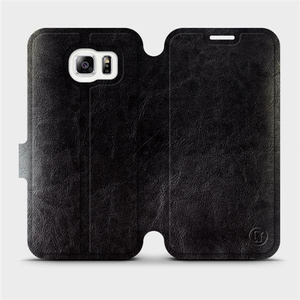 Phone Case Samsung Galaxy S6 Edge - Design Black&Orange