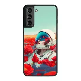 Phone Glossy Case Samsung Galaxy S21 FE - Design G001G