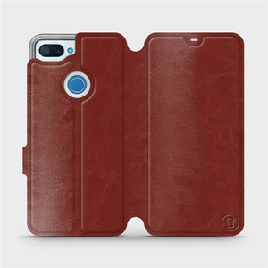 Etui do Xiaomi Mi 8 Lite - wzór Brown&Gray