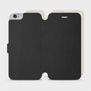 Phone Case Apple iPhone 6s Plus - Design Black with Platinum