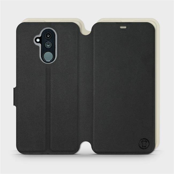 Phone Case Huawei Mate 20 Lite - Design Black with Platinum