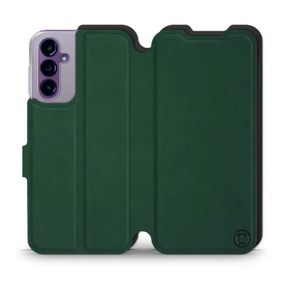 Phone Case Samsung Galaxy A14 5G - Design Green with Black