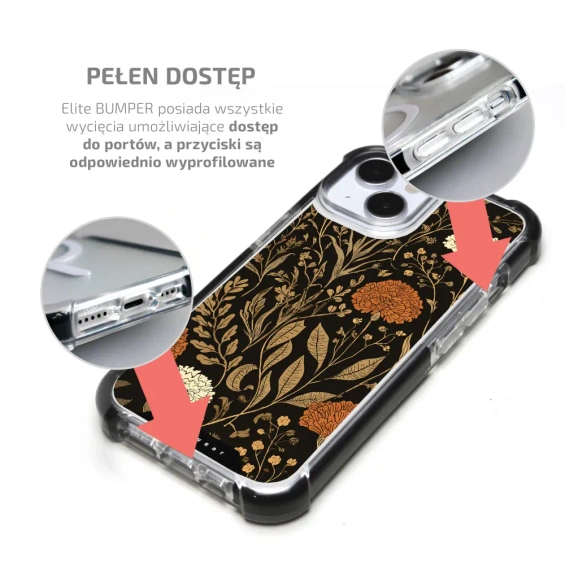 Etui MagSafe Elite Bumper Apple iPhone 15 Plus - wzór D174D