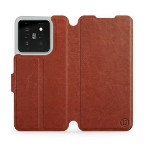 Phone Case Xiaomi 14 - Design Brown&Orange