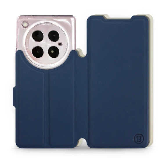 Hülle für Infinix ZERO 40 5G - Farbe Marineblau mit Platin