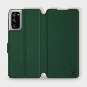 Phone Case Samsung Galaxy S20 FE - Design Green with Platinum