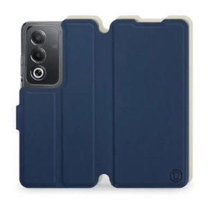 Phone Case OPPO A80 5G - Design Navy with Platinum